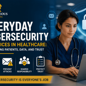 Everyday Cybersecurity Practices in Healthcare: Protecting Patients, Data, and Trust